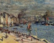 克劳德莫奈 - View of the Old Outer Harbor at Le Havre